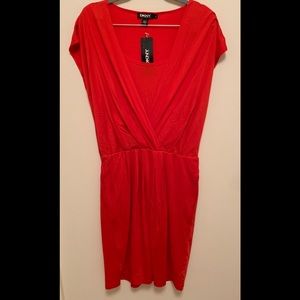 DKNY Women’s Dress Sun Red NWT